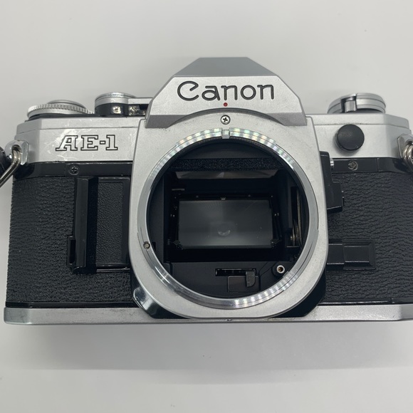 Canon AE-1 35mm Film Camera with Canon 50mm f/1.8 FD Lens (Film Tested) - Picture 6 of 14